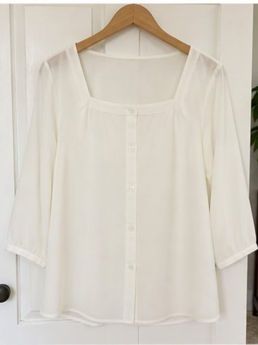 Ivory Tunic Blouse